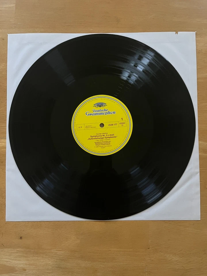 MAHLER Symphony No.2 Resurrection Rafael KUBELIK DG 2726 062 Stereo 2x LP Set NM Foto 3 de 4