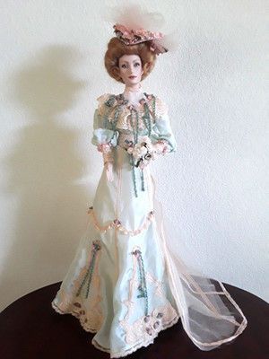 Franklin Mint 21'' Gibson Anniversary Bridesmaid Doll