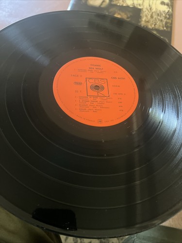 1971 Titanic Sea Wolf FRANCE CBS 64791 Gatefold Psychedelic Soft Rock Gatefold - Picture 9 of 9