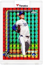 Cole Ragans Kansas City Royals 2025 Topps Chrome Red Geometric #151 #1/5 Card