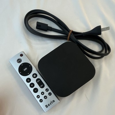 Apple TV 4K 3rd generation w/ Third party Remote Control & Power Cord