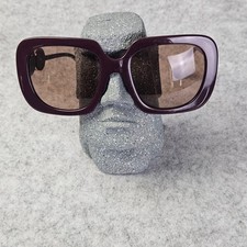 Versace MOD 4434 Medusa Biggie Square Sunglasses Burgundy Plum