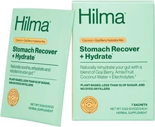 Hilma Stomach Recover and Hydrate, Organic Electrolytes Powder 7 Sachets