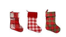 Preziosa Home Calze Befana 20 x 48 Cm Assortite Poliestere Multicolor 1 Pz