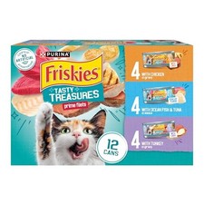 Purina Friskies Wet Cat Food Variety Pack 5.5 oz 12 Pack 4.12 per gallon