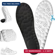 2026 New Steppers Insoles for Men  Women - 4D Cloud Comfort Memory Foam  Super