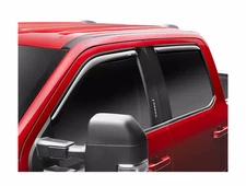 AVS In-Channel Deflectors 4 Pc For 17-24 Ford F250, F350, F450, F550 Crew Cab