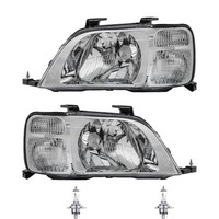 Halogen Scheinwerfer Frontscheinwerfer Set H4 FüR Honda CR-V I Inkl. Lampen