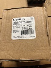 Siemens 42FE35AF Definite Purpose Contactor 120VAC NEW IN BOX