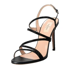 Valentino Garavani Women's High Heel Strappy Shoes Size 4 5 5.5 6.5 7 7.5 8 9 10