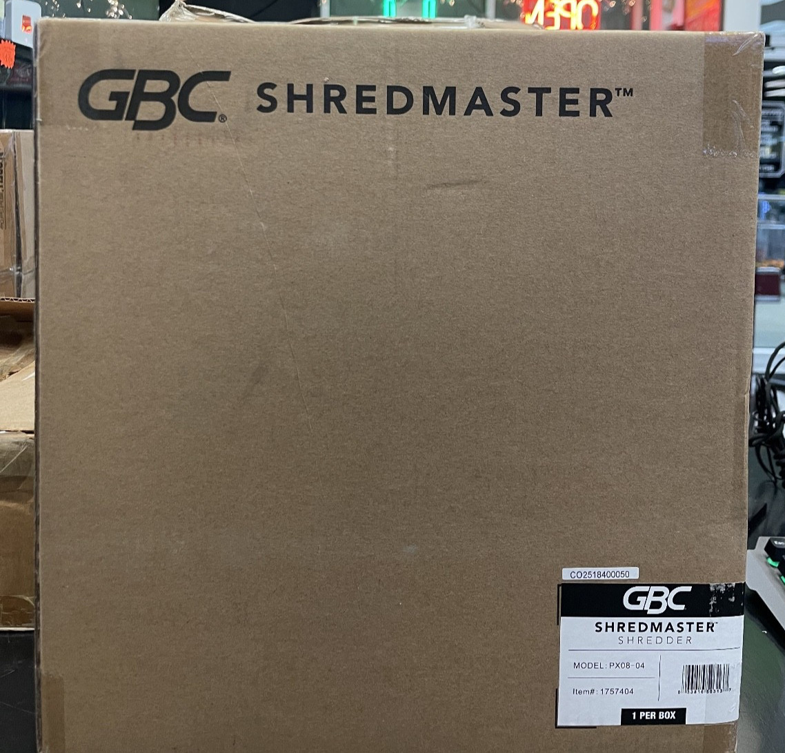 ShredMaster Small Home Office Shredder, PX08-04, Cross-Cut, 