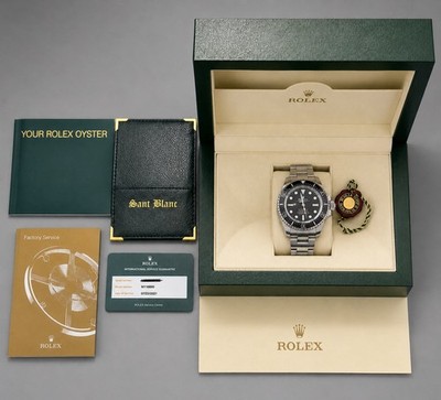 Rolex Sea-Dweller Deepsea 116660 Black Dial Stainless Steel Box Serviced
