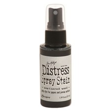 Distress Spray Stain 1.9oz Weathered Wood