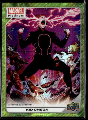 2023 Marvel Platinum #109 Kid Omega Yellow Spotlight /399 JC