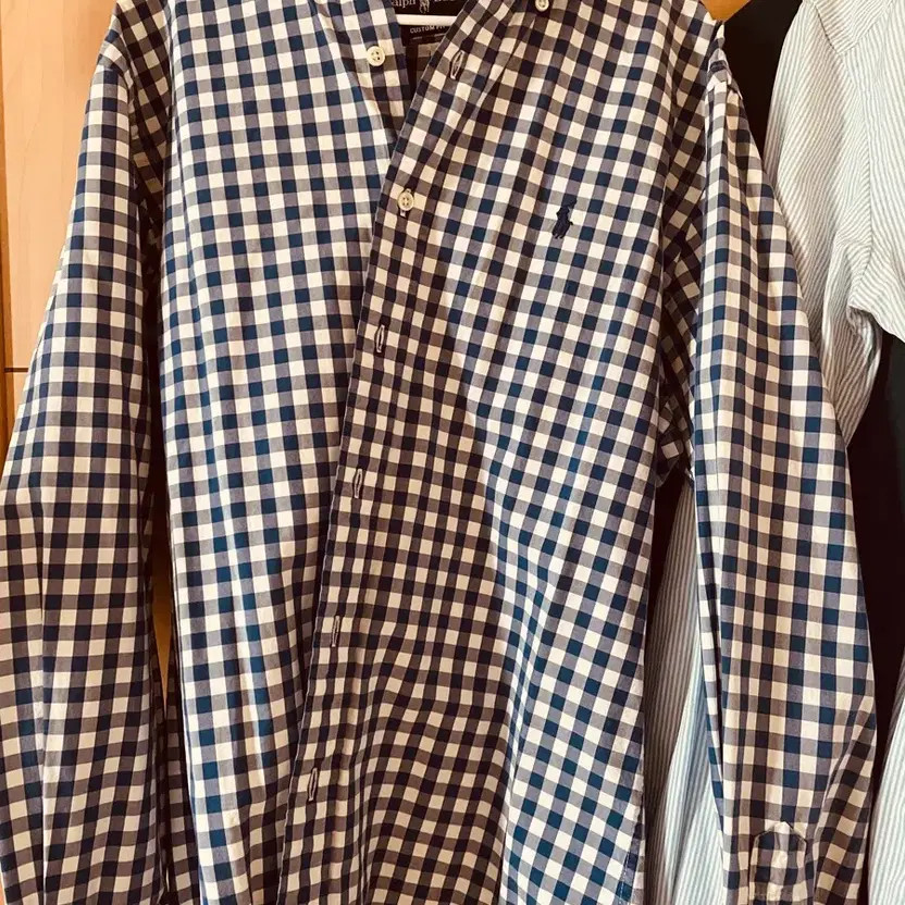 Polo Gingham Shirt for Women or Men, Casual, Lightly Used