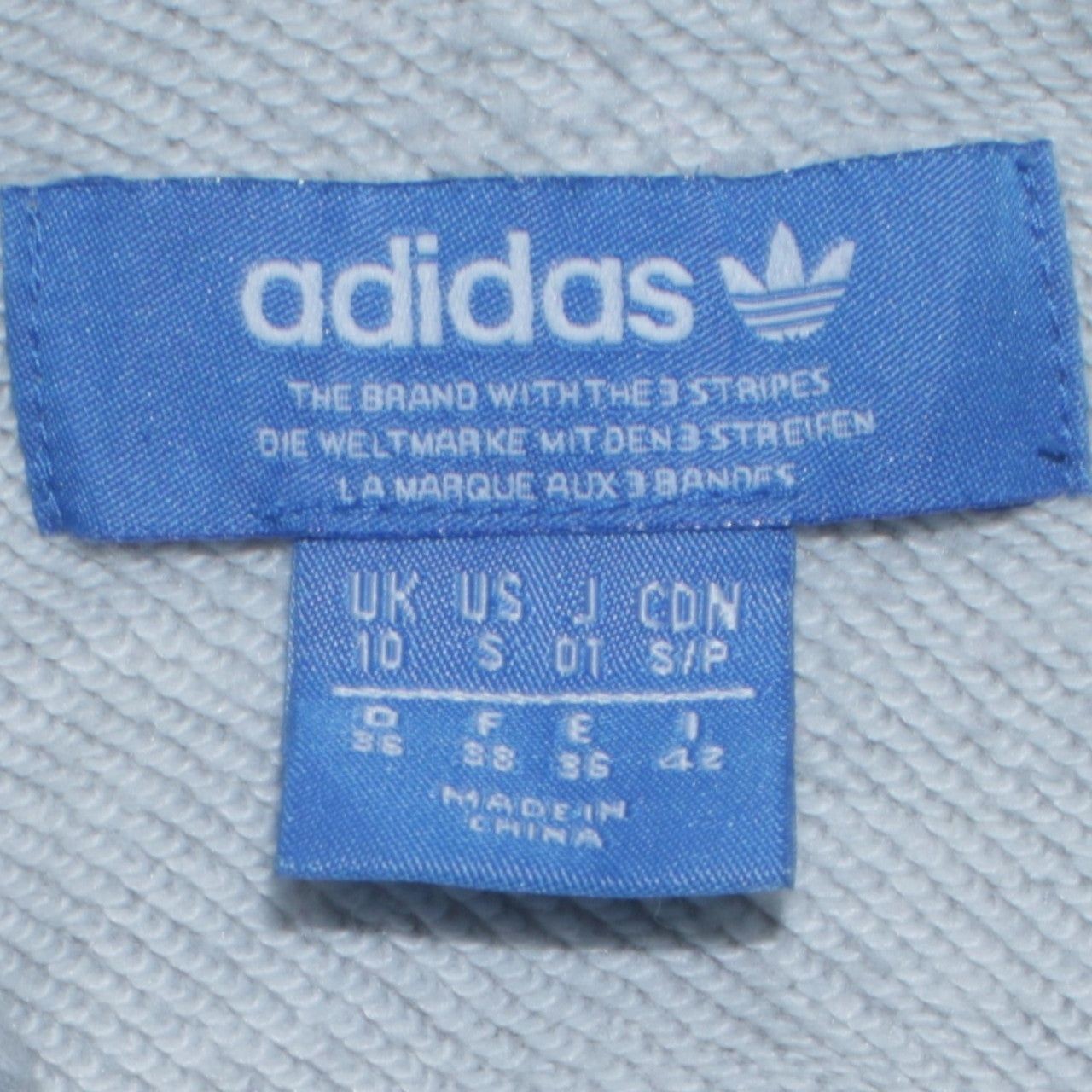 Adidas Grey Hoodie Womens S image 6