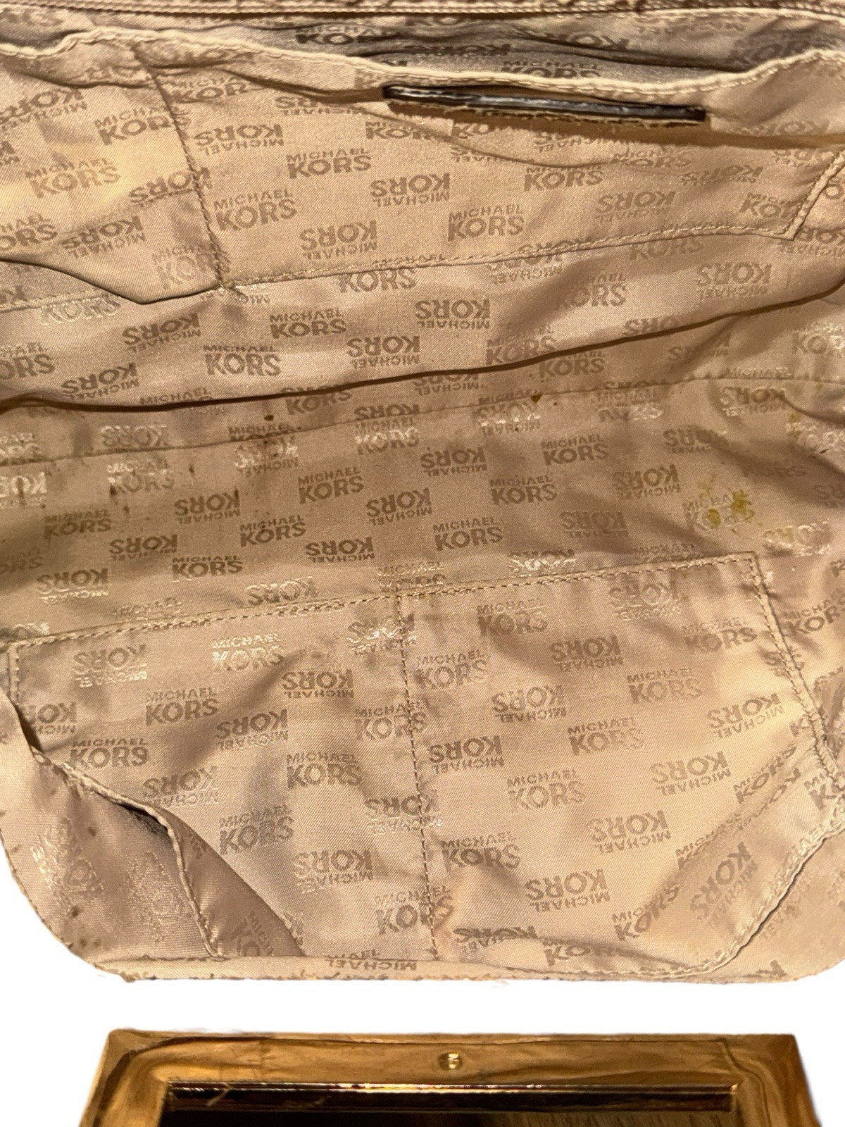 Michael Kors Python Embossed Berkeley Handbag/Cro… - image 7