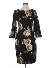 Eliza J Women Black Cocktail Dress 4