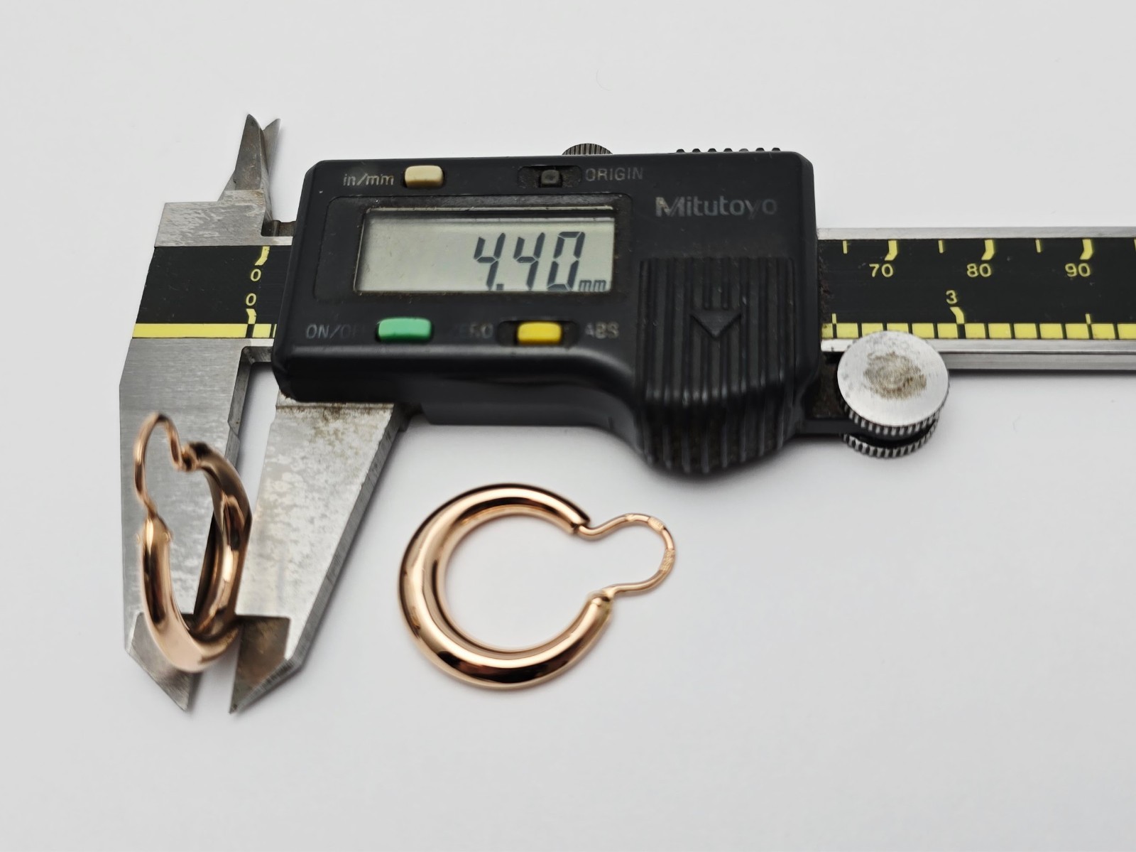 Unique Medium 14K Solid Rose Gold Designer Polish… - image 17