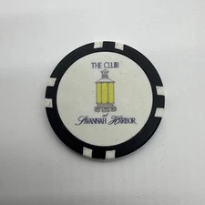 The Club of Savannah Harbor ~ Liberty Mutual Double-Sided Poker Chip Golf Marker