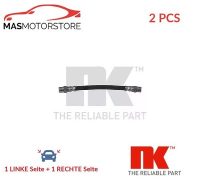 BREMSSCHLAUCH BREMSLEITUNG PAAR AT BRAKE CALIPER HINTEN NK 854709 2PCS A NEU