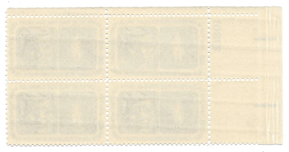 SC#1246 MNH FVF PLATE BLOCK President John F Kennedy Eternal Flame 01 - Image 2 of 2