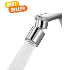 NSF Certified Dual-Function Faucet Sprayer: 55/64' Chrome Aerator Attachment