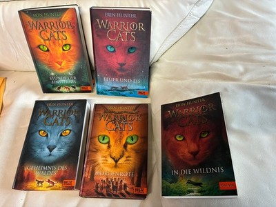 Warrior Cats Bücher 5 Stück Erin Hunter Jugendbücher 