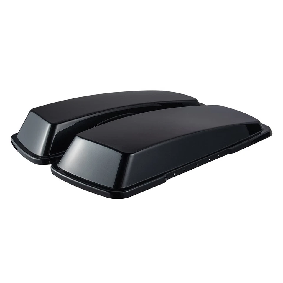 Capa de alforje denim preta para Harley Davidson Road Electra Glide 94-13 - Imagem 2 de 4