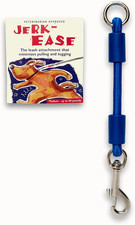 BUNGEE DOG LEASH EXTENSION Patented Shock Absorber Attachment Protects You and