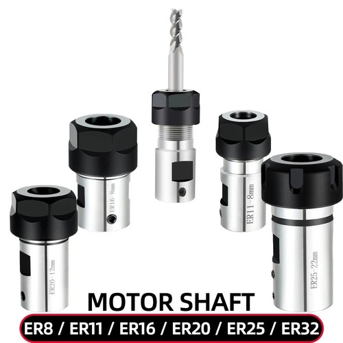 ER8 ER11 ER16 ER20 ER25 Collet Chuck 4-10mm Spindle Motor Shaft Extension Rod - Picture 8 of 13