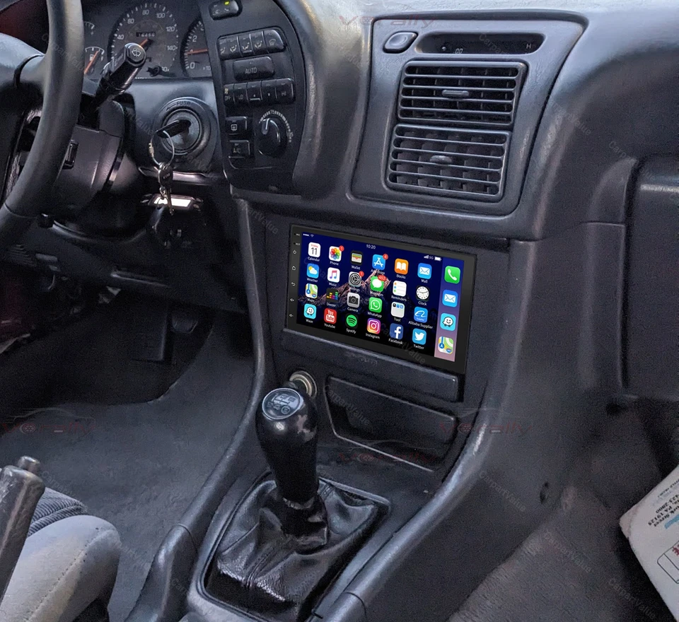 For 1990–1993 TOYOTA Celica Wireless CarPlay Android 15 Car Radio Stereo GPS NAV Foto 2 de 4