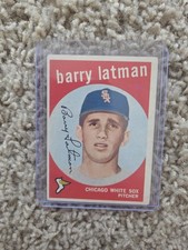 1959 Topps Barry Latman -- RC Chicago White Sox #477