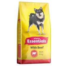 Briantos Essentials With Beef Delicious Adult Dry Dog Food 14kg *NEW* 2.14 per kilo