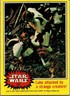 1977 Topps Star Wars #137 Luke attacked by a strange creatur