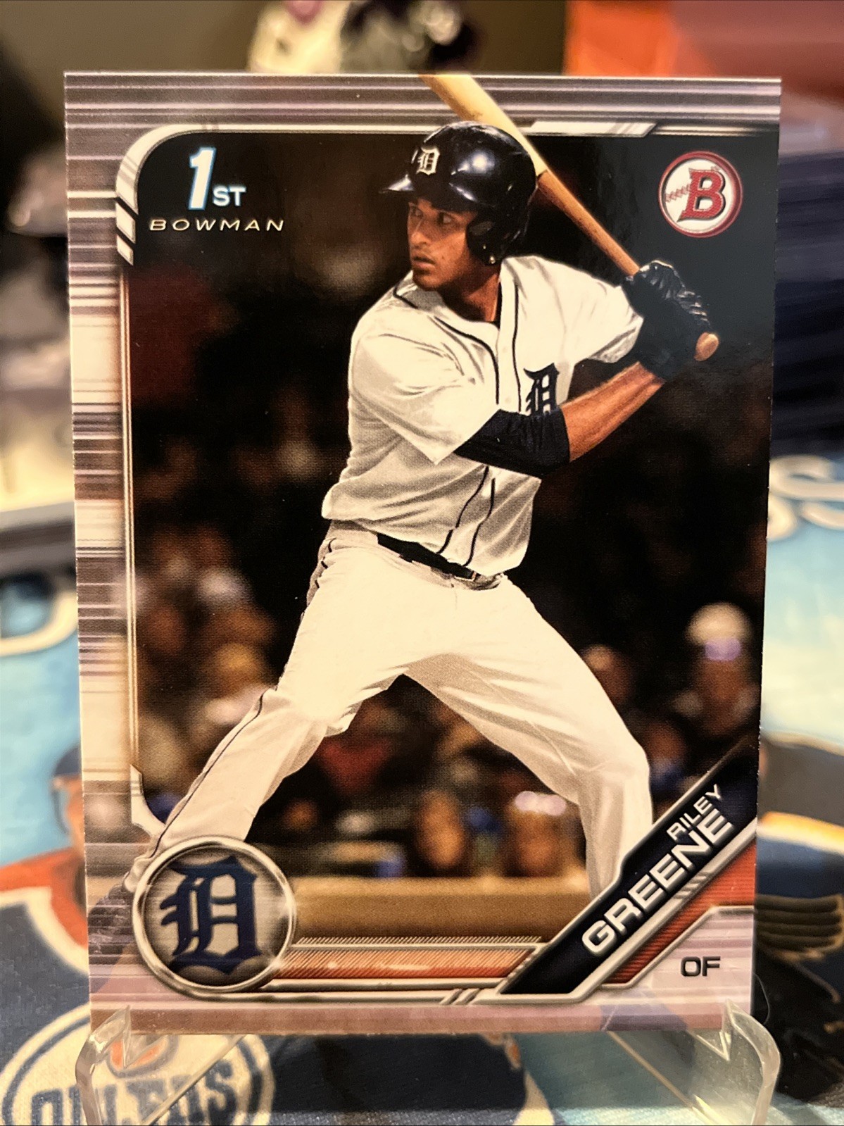 Riley Greene 2019 Bowman 1st Rookie BD-50 RC Tigers