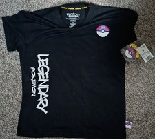 Legendary Pokemon Youth Kids Size-M, Black-T-shirt Hybrid Apparel NWT SAVE    