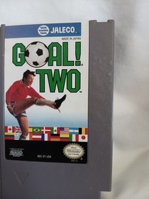 JALECO GOAL! & GOAL! TWO NES SOCCER GAME LOT!!!
