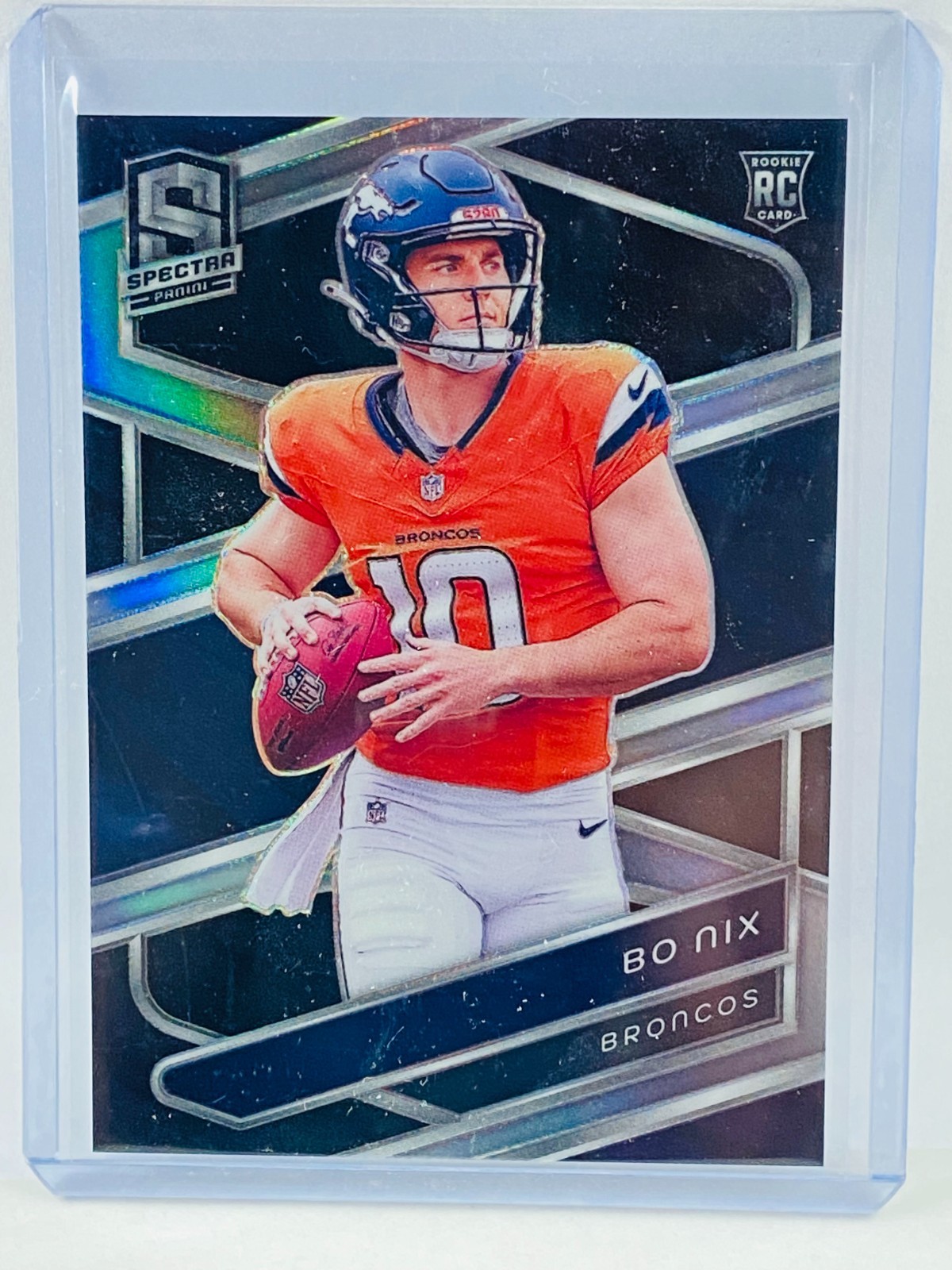 2024 Panini Spectra Bo Nix RC Silver #6