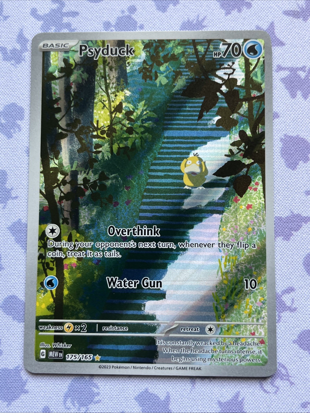 Psyduck 2023 Scarlet & Violet: 151 #175/165 Illustration Rare