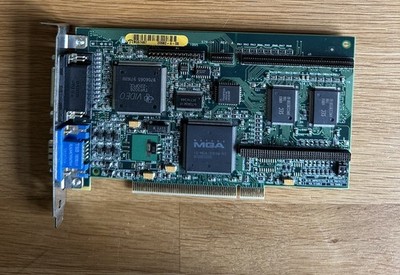 PCI Grafikkarte Matrox MGA-MIL/2l - 2MB SGRAM - Win95/DOS etc. - Erweiterbar