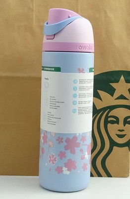 New Starbucks X Owala 2026 Sakura Limited Insulated Water Bottle