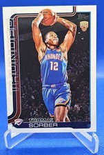 2025-26 Topps Basketball Thomas Sorber Rookie RC #215 Oklahoma City Thunder