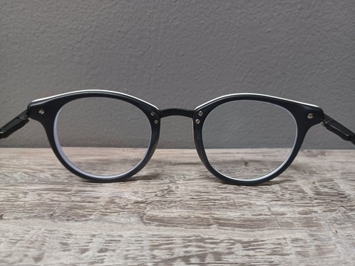 Converse Q310 BLACK 46-21-140 Black/White Full Rim Plastic Eyeglasses Frame ST72 - Picture 8 of 8