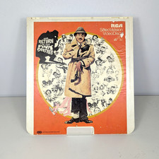 The Return Of The Pink Panther CED 1982 Videodisc Movie RCA Untested