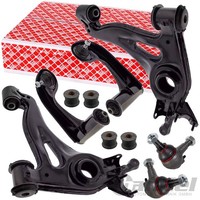 4X Febi Querlenker + Traggelenke Vorne Passend FüR Mercedes C-KLASSE W202 S202