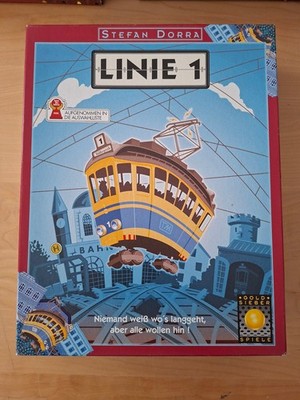 LINIE 1 - Goldsieber - Stefan Dorra - Brettspiel-Sammlung-Konvolut-Boardgames