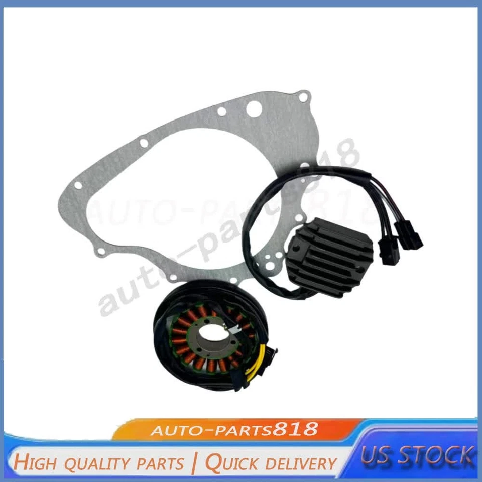 NEW Fits Suzuki GS500F 2004-2009 Generator Stator Regulator Rectifier Gasket Set - Imagem 4 de 4