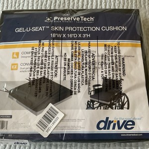 Cushion Pad Wheelchair Gel-U-Seat™ Skin Protection 3" Gel Foam Drive
