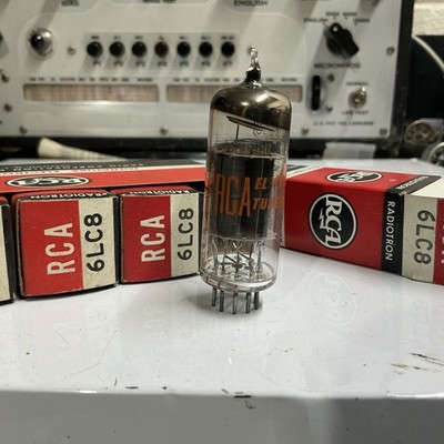 Lot Of 5 RCA 6LC8 Triode Pentode Tubes NOS NIB